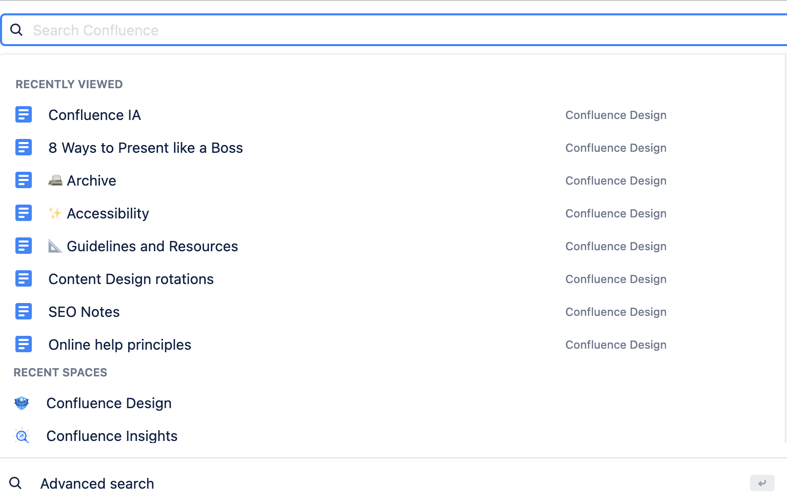 ConfluenceCloud_Search Quick Search with Atlassian
